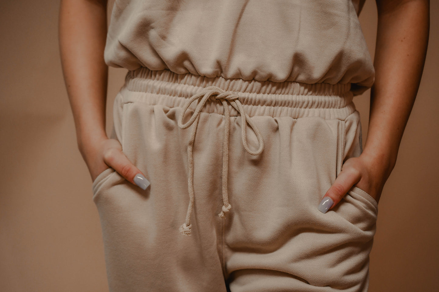 hooded jumpsuit