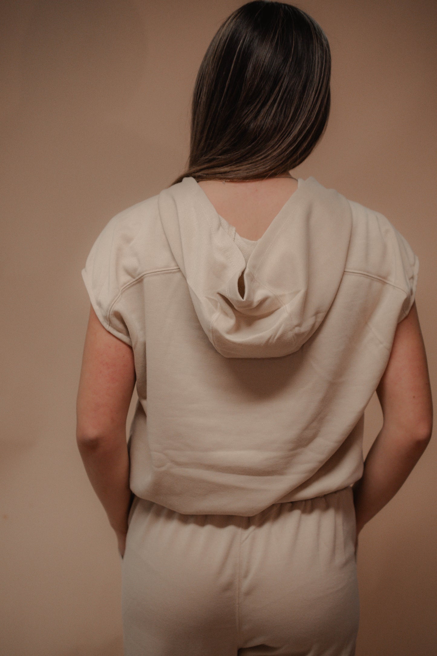hooded jumpsuit