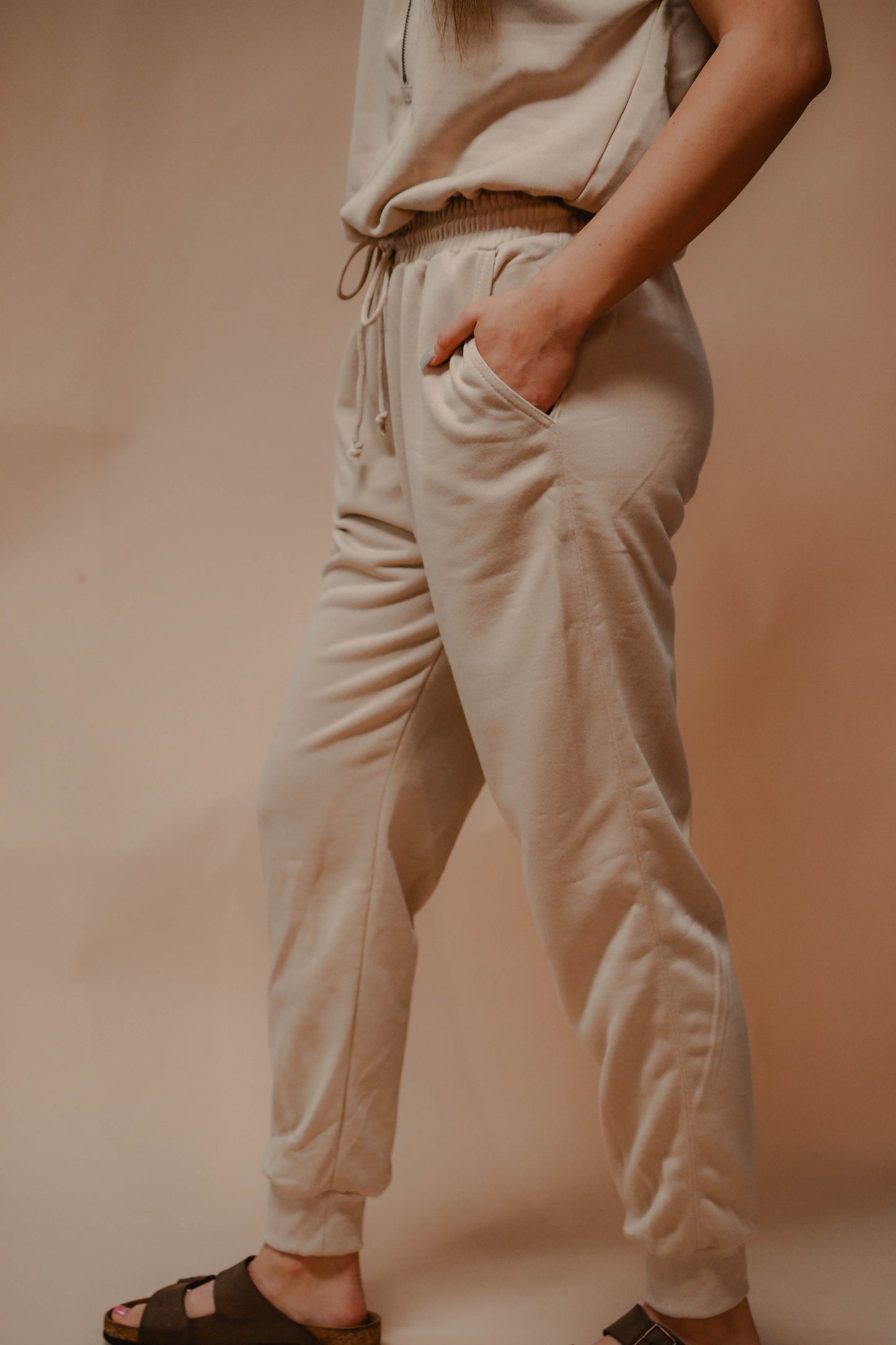 hooded jumpsuit