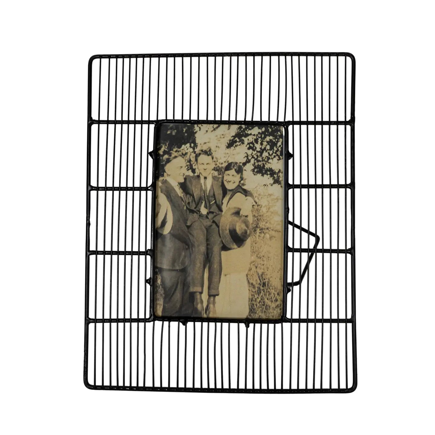 black wire picture frame