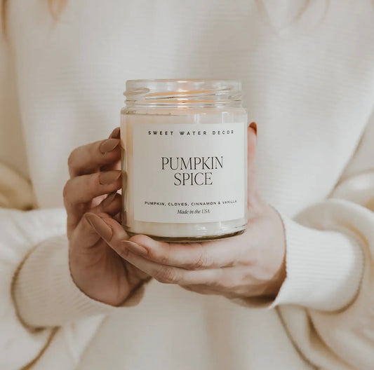 pumpkin spice candle