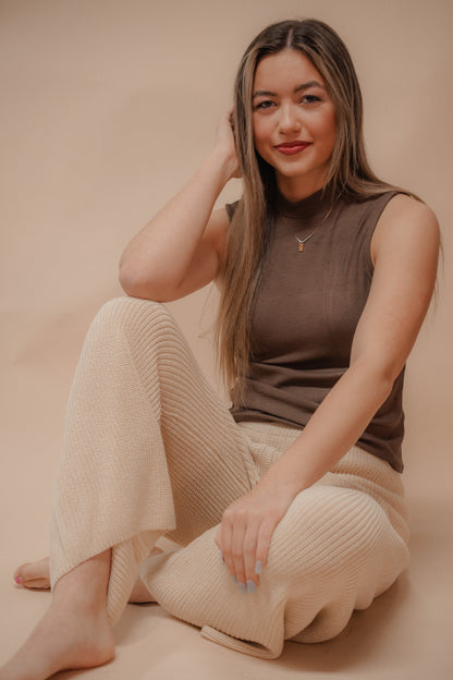 s'mores sleeveless top