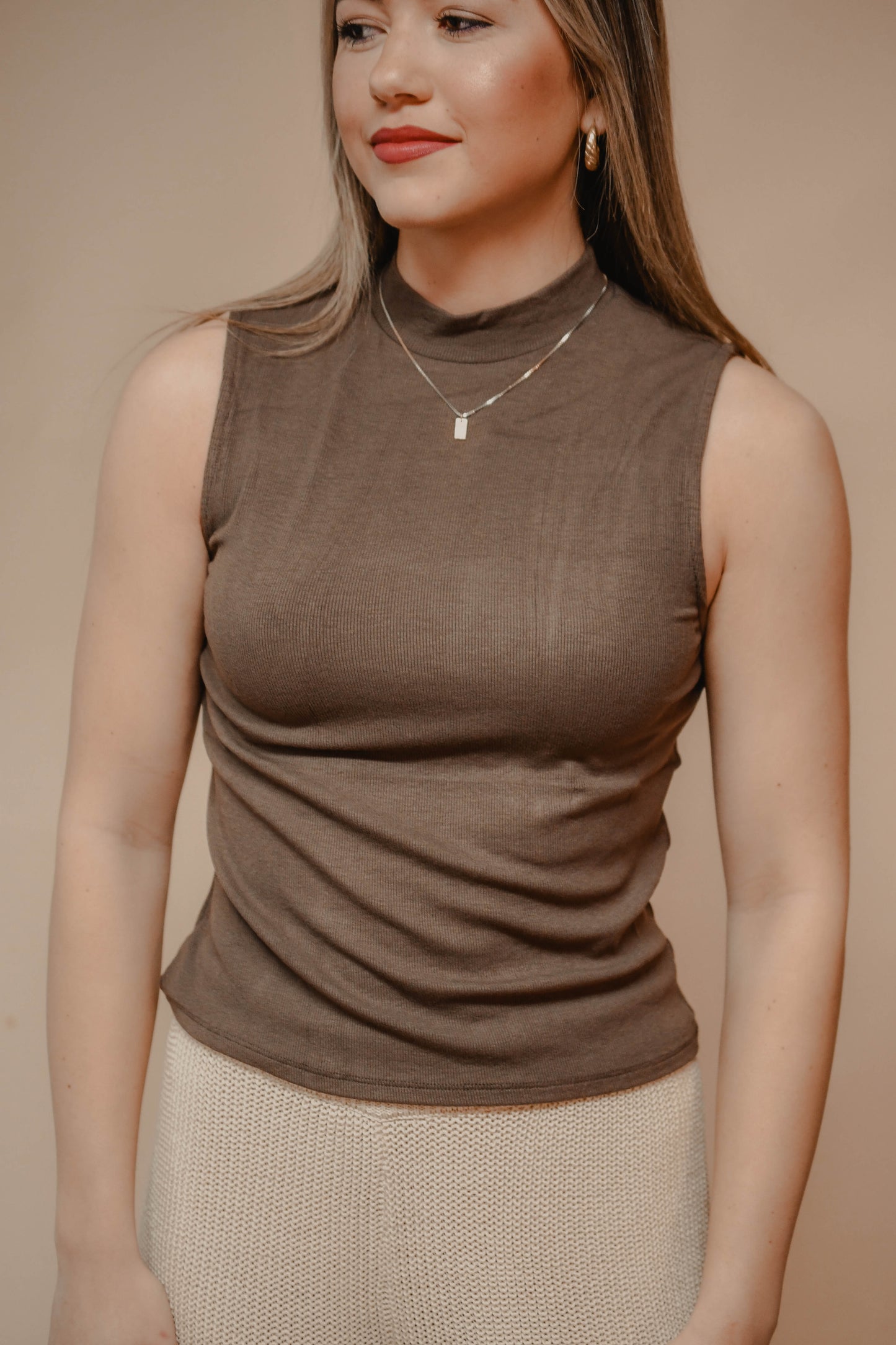 s'mores sleeveless top