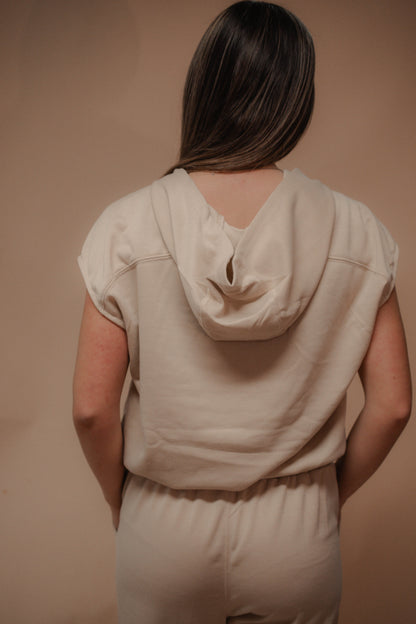 hooded jumpsuit