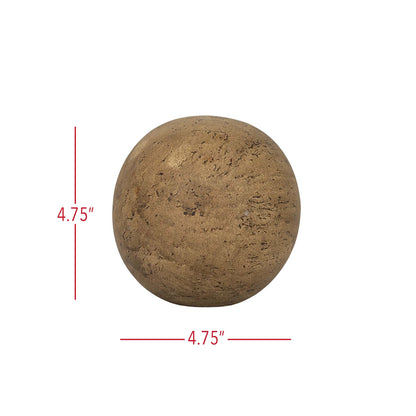 stoneware deco ball