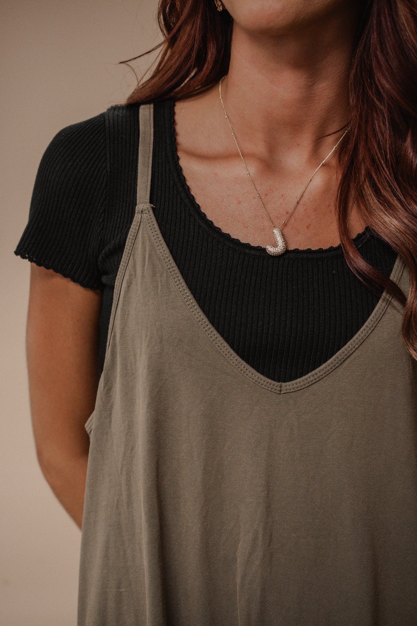 olive jumpsuit