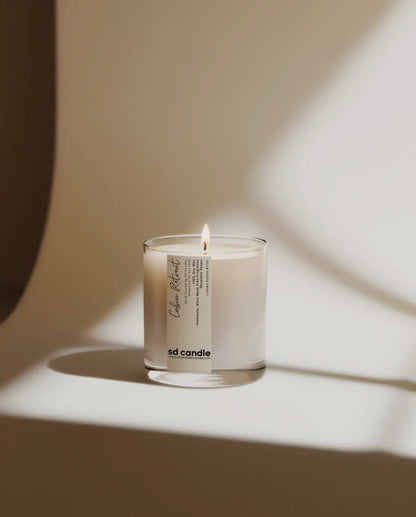 cabin retreat candle