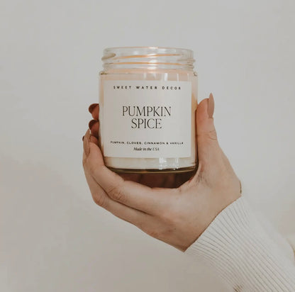 pumpkin spice candle