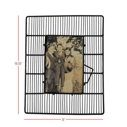 black wire picture frame