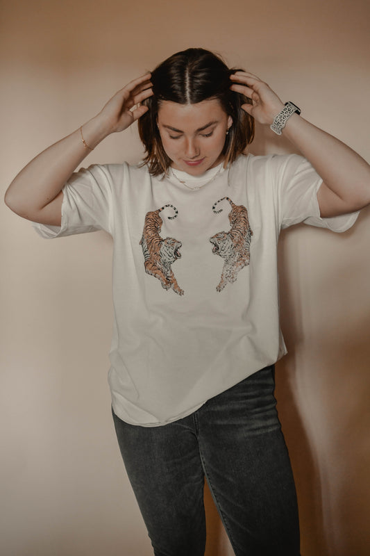 twin tiger vintage tee