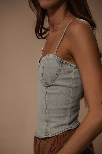 denim tank