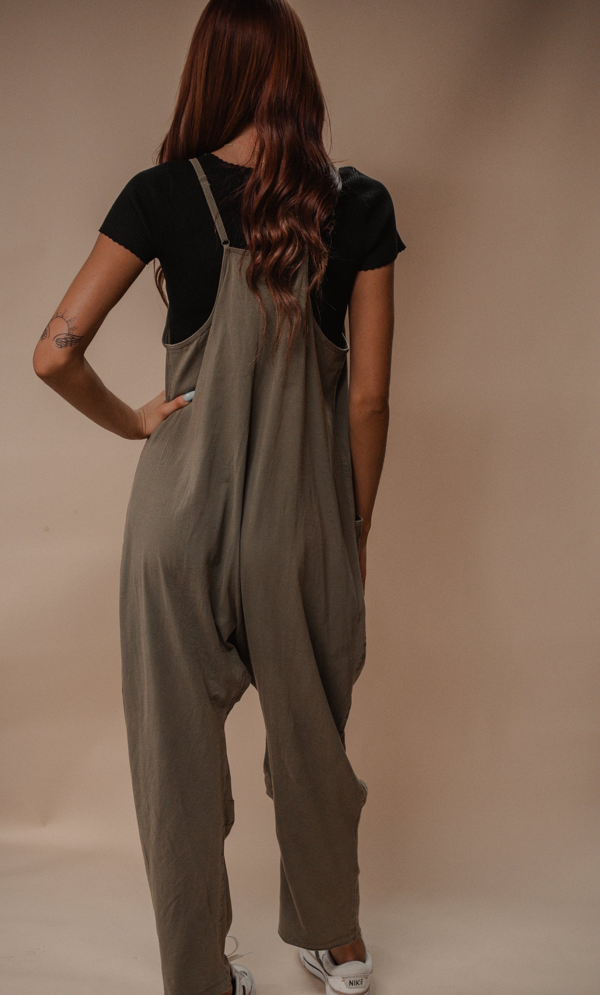 olive jumpsuit