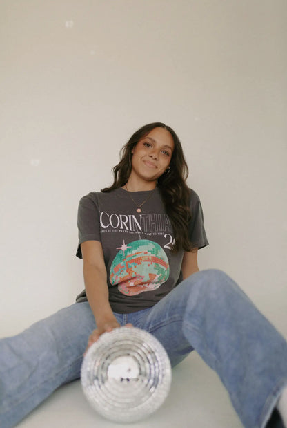 heaven disco ball tee